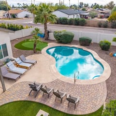 Arizona Backyard Escape | Pool, Games & More
